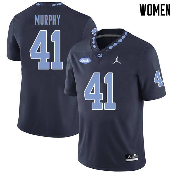 Jordan Brand Women #41 Kyle Murphy North Carolina Tar Heels College Football Jerseys Sale-Navy
